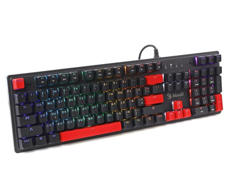Клавиатура Bloody S525N Fire Black