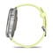 Фото - Смарт-годинник Garmin Venu 4 45mm Silver with Citron Silicone (010-03014-42) | click.ua