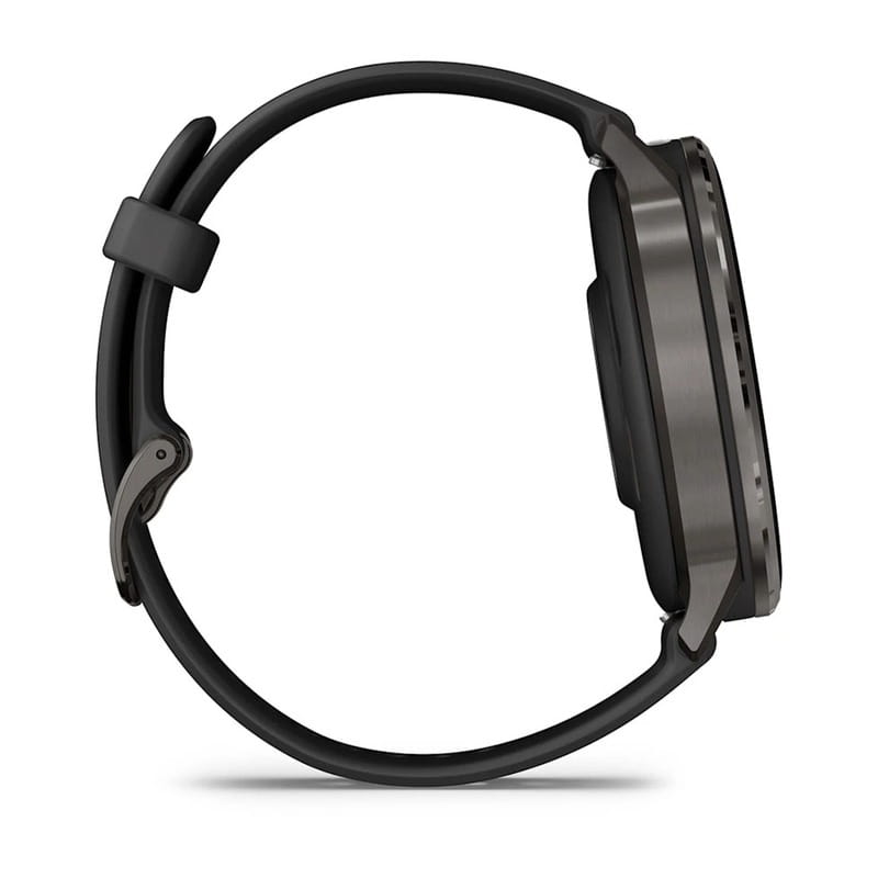 Смарт-годинник Garmin Venu 4 45mm Black with Black Silicone (010-03014-40)