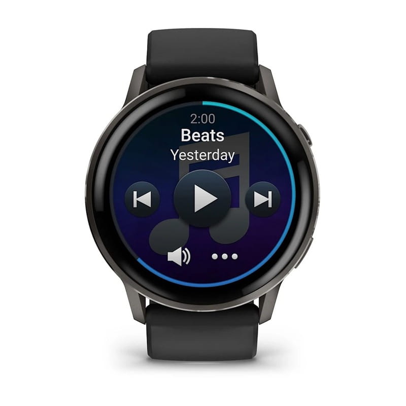 Смарт-годинник Garmin Venu 4 45mm Black with Black Silicone (010-03014-40)