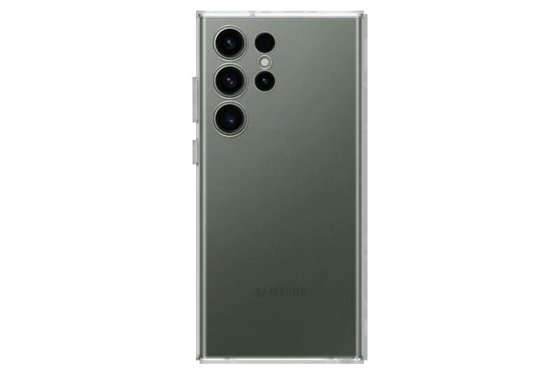 Чохол-накладка Samsung Clear Cover для Samsung Galaxy S23 Ultra SM-S918 Transparent (EF-QS918CTEGRU)