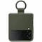 Фото - Чохол-накладка Samsung Silicone Cover with Ring для Samsung Galaxy Flip 4 SM-F721 Khaki (EF-PF721TGEGUA) | click.ua