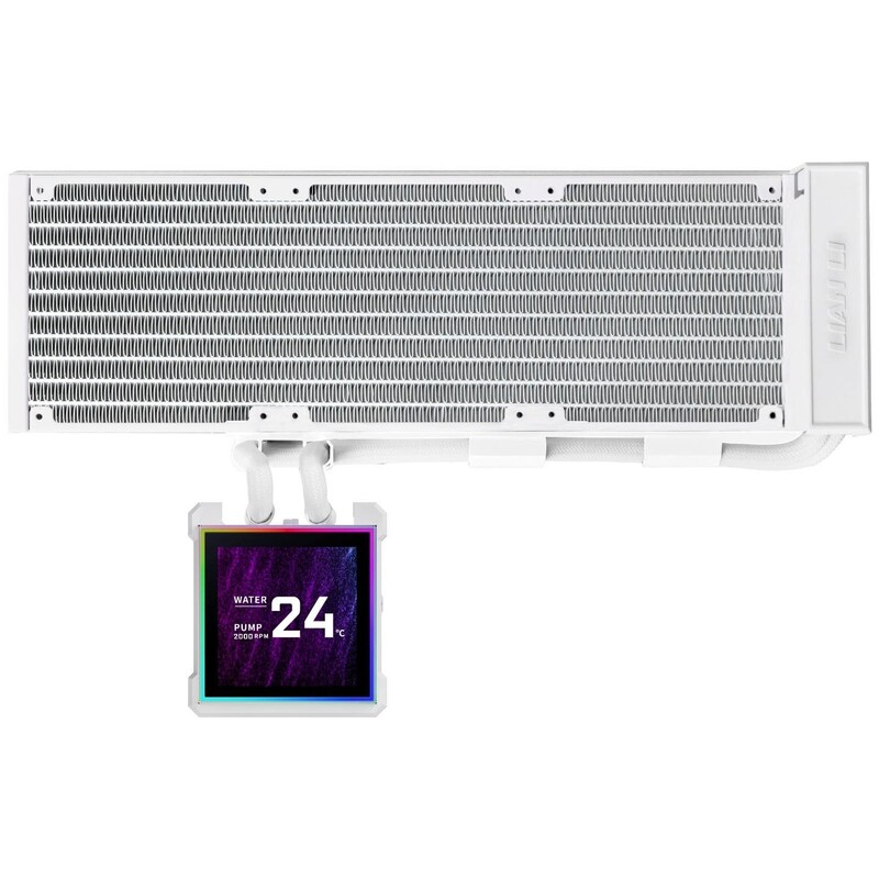 Система водяного охолодження Lian Li HydroShift II LCD-S 360N Fanless White (G89.GHS2LCDS36NW.00)