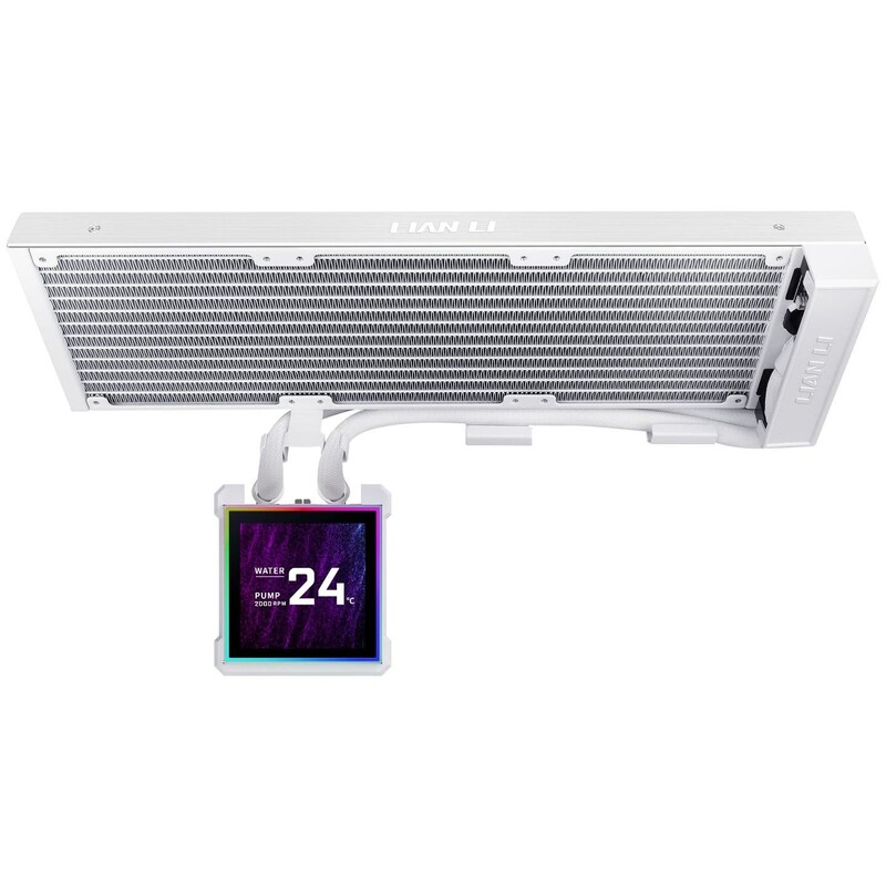 Система водяного охолодження Lian Li HydroShift II LCD-S 360N Fanless White (G89.GHS2LCDS36NW.00)