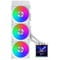 Фото - Система водяного охолодження Lian Li HydroShift II LCD-S 360CL White (G89.GHS2LCDS36CW.00) | click.ua