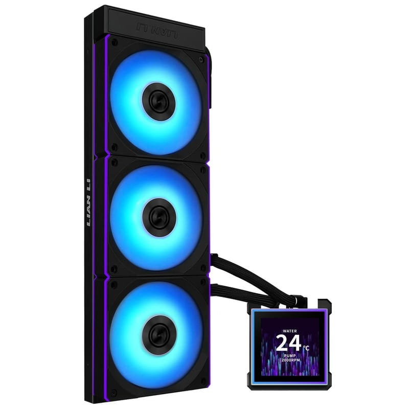 Система водяного охлаждения Lian Li HydroShift II LCD-S 360CL Black (G89.GHS2LCDS36CB.00)