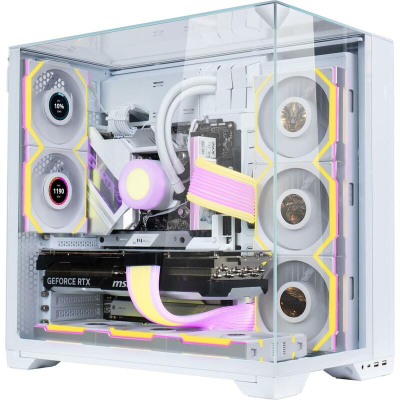 Вентилятор Lian Li Uni Fan SL Wireless LCD 120-3 Reverse White (G99.12RSLLCD1W3W.00)