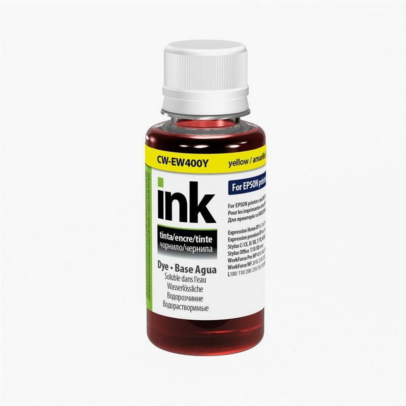 Чернила ColorWay EPSON T26/C91 (Yellow) (CW-EW400Y01) 100мл