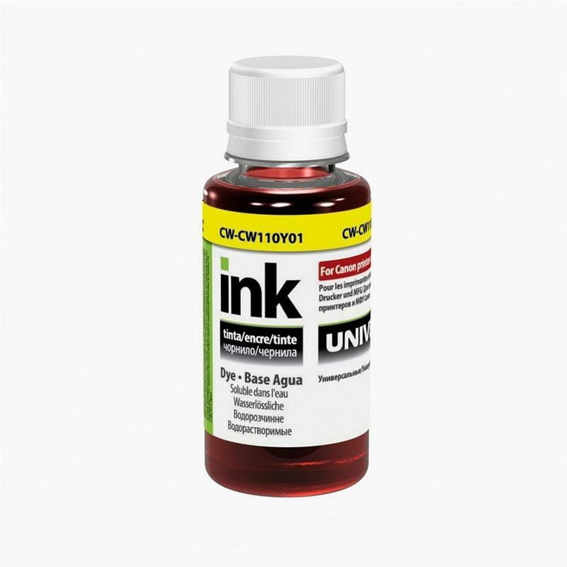 Чернила ColorWay Canon Universal (Yellow) (CW-CW110Y01) 100мл