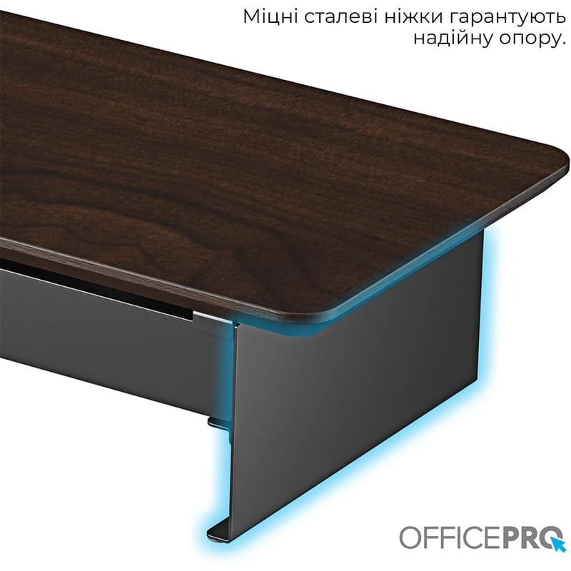 Подставка для монитора OfficePro MR164DW Dark Wood/Black