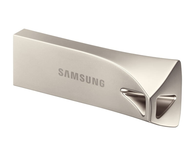 Флеш-накопичувач USB3.1 128GB Samsung Bar Plus Champagne Silver (MUF-128BE3/APC)