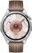Фото - Смарт-годинник Huawei Watch GT 6 46mm Steel with Brown Composite Leather Strap (55020FTW) | click.ua