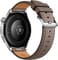 Фото - Смарт-годинник Huawei Watch GT 6 46mm Steel with Brown Composite Leather Strap (55020FTW) | click.ua