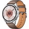 Фото - Смарт-годинник Huawei Watch GT 6 46mm Steel with Brown Composite Leather Strap (55020FTW) | click.ua