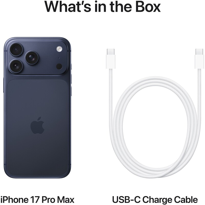 Смартфон Apple iPhone 17 Pro Max 512GB Deep Blue (MFYU4AF/A)
