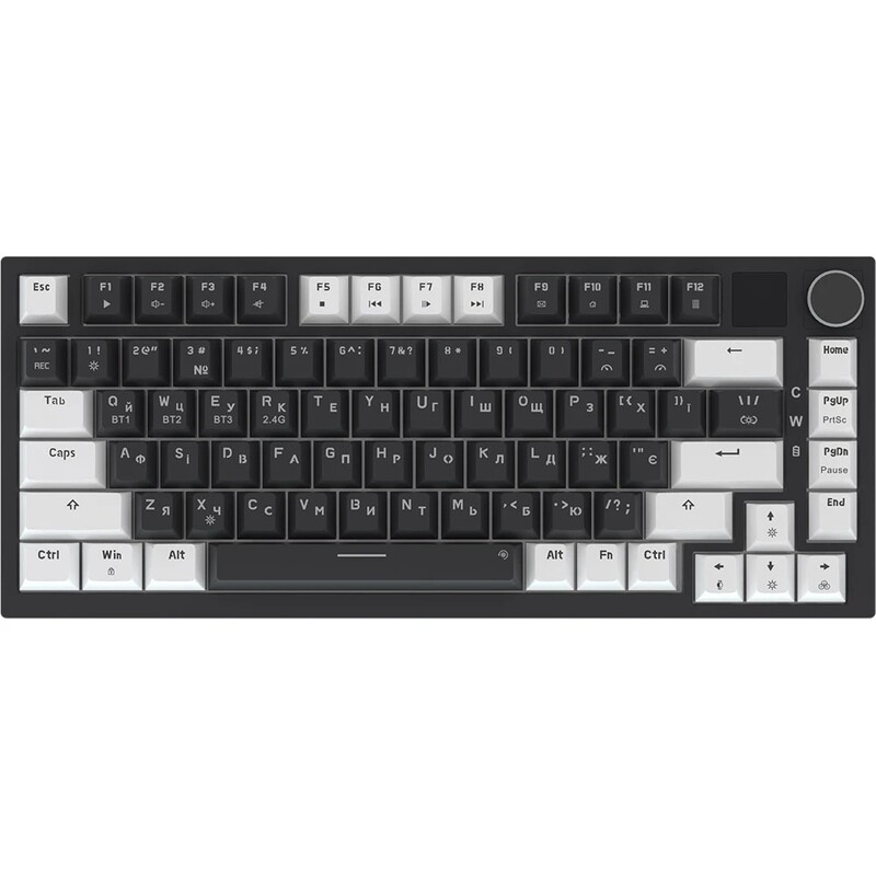 Клавиатура беспроводная GamePro Asgard Valhalla Pro Black (MK160B-D-Pro)