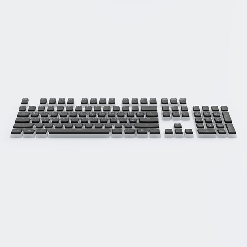 Набор кейкапов Dark Project PBT KS-0049 ENG/UA/RU Black (DP-KS-0049)