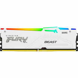 Модуль пам`ятi DDR5 16GB/6000 Kingston Fury Beast RGB EXPO White (KF560C30BWEA-16)