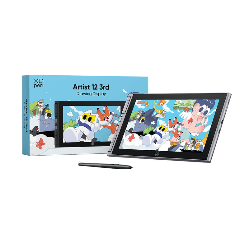 Графический монитор XP-Pen Artist 12 Pen Display (3rd Gen) Gray (CPCD121FH-GR)