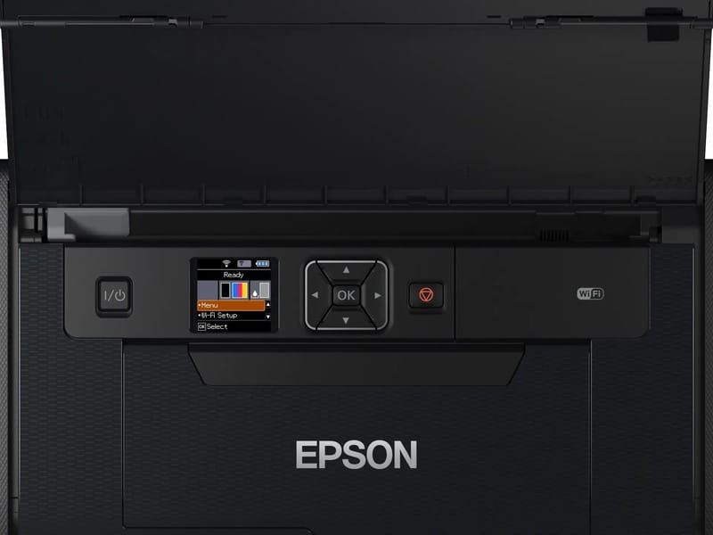 Принтер А4 Epson WorkForce WF-100W mobile c Wi-Fi (C11CE05403)