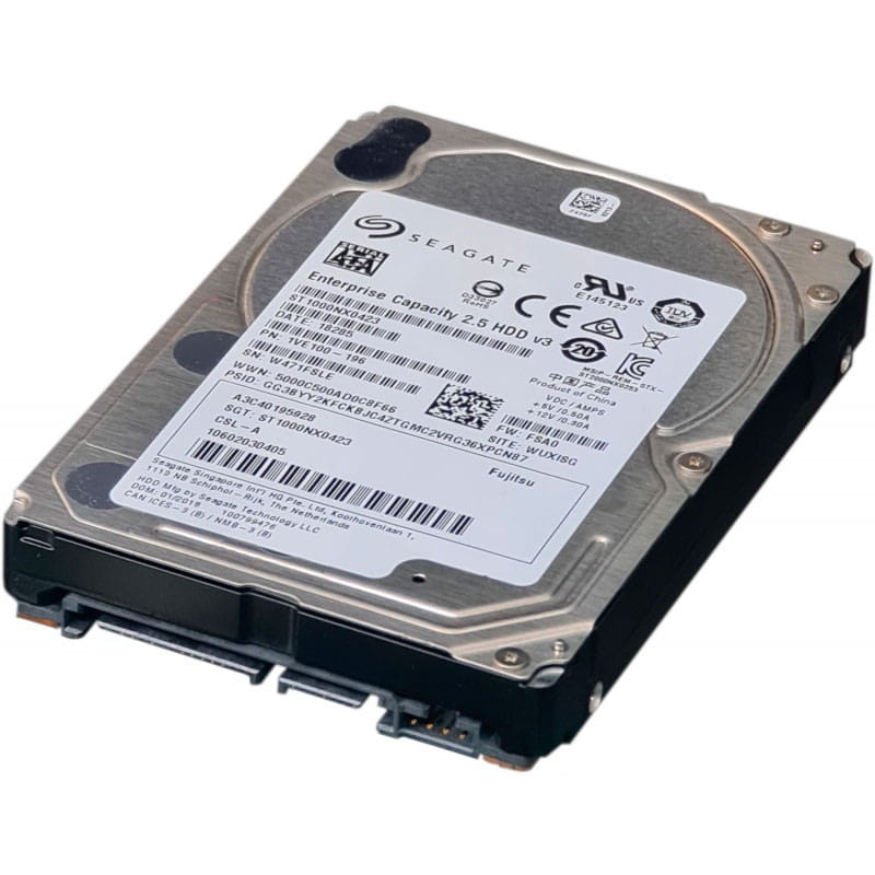 Накопитель HDD 2.5" SATA 1.0TB Seagate Enterprise Capacity 7200rpm 128MB с переходником на 3.5 дюйма (ST1000NX0423)_Refurbished