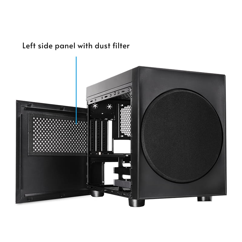 Корпус Chieftec The Cube Black (CI-03B-OP)