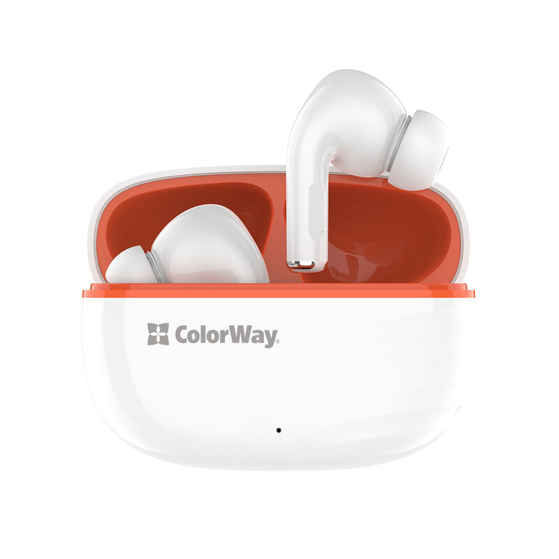 Bluetooth-гарнитура СolorWay Slim TWS-5 Earbuds White (CW-TWS5WT)