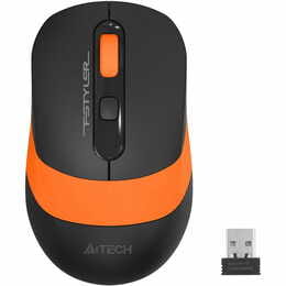 Мышь беспроводная A4Tech FG10 Black/Orange USB