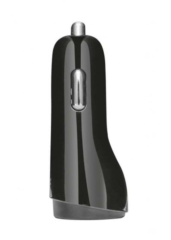Автомобильное зарядное устройство Trust Urban USB-C&USB (USB-Ax2.4A, USB-Cx3.0A) Black (21588)