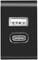 Фото - Сетевое зарядное устройство Trust Urban Fast Dual USB-C&USB (17W, 2USB 3.0A) Black (21589) | click.ua