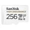 Фото - Карта памяти MicroSDXC 256GB UHS-1/U3 Class 10 SanDisk High Endurance R100/W40MB/s + SD-адаптер (SDSQQNR-256G-GN6IA) | click.ua