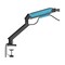 Фото - Кронштейн Anda Seat Stealth II 17"-32" Blue (AD-W-A6D-1S-BS) (VESA100х100) | click.ua