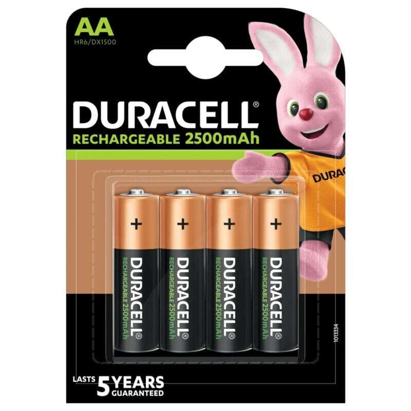Акумулятор Duracell DX1500 Ni-MH AA/HR06 2500 mAh BL 4шт
