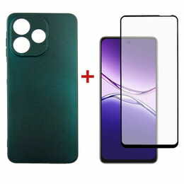 Чeхол-накладка Dengos Soft для Oppo A5 Pro Green (DG-KM-183) + защитное стекло