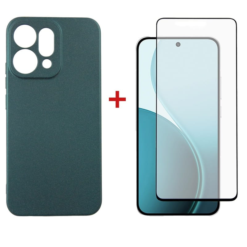 Чохол-накладка Dengos Soft для Oppo Reno14 5G Green (DG-KM-181) + захисне скло
