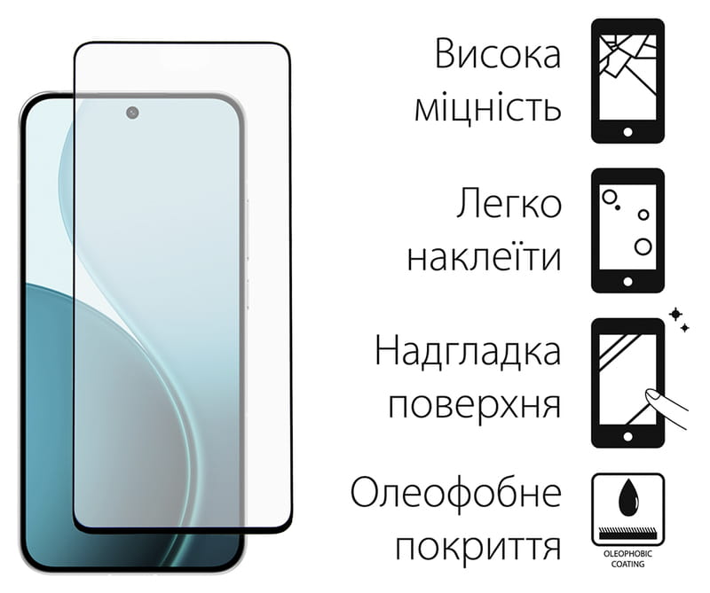 Чeхол-накладка Dengos Soft для Oppo Reno14 F/FS 5G Green (DG-KM-182) + защитное стекло