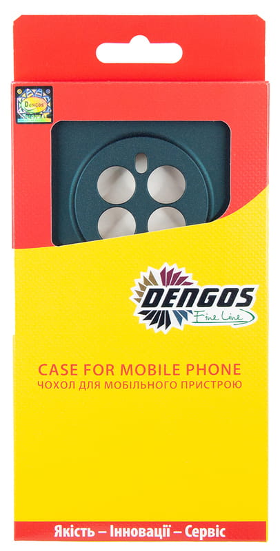 Чeхол-накладка Dengos Soft для Realme 12 4G/5G Green (DG-KM-184) + защитное стекло