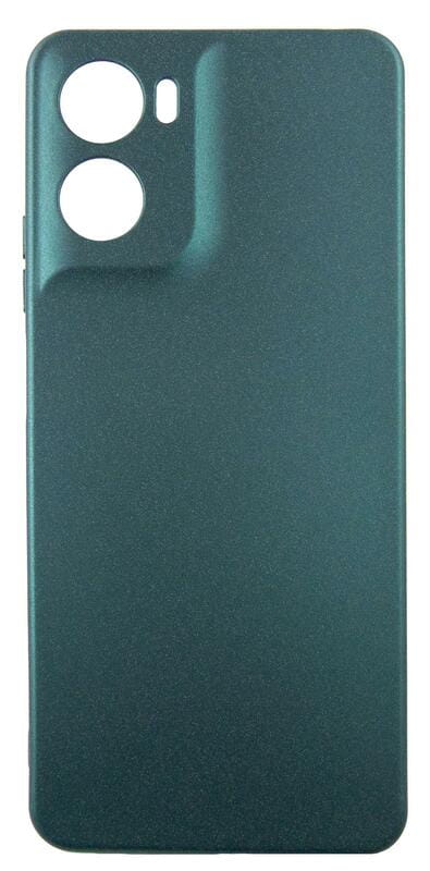 Чeхол-накладка Dengos Soft для Motorola Moto G06 Green (DG-KM-180) + защитное стекло