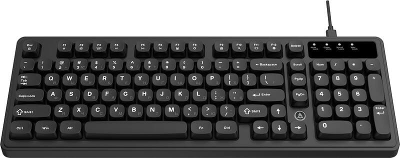 Клавіатура Ajazz AF98 Black USB-C Black (AF98-B)