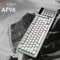 Фото - Клавіатура Ajazz AF98 Black USB-C White (AF98-W) | click.ua