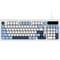 Фото - Клавіатура Ajazz AF98 Black USB-C Glacier Blue (AF98-GB) | click.ua