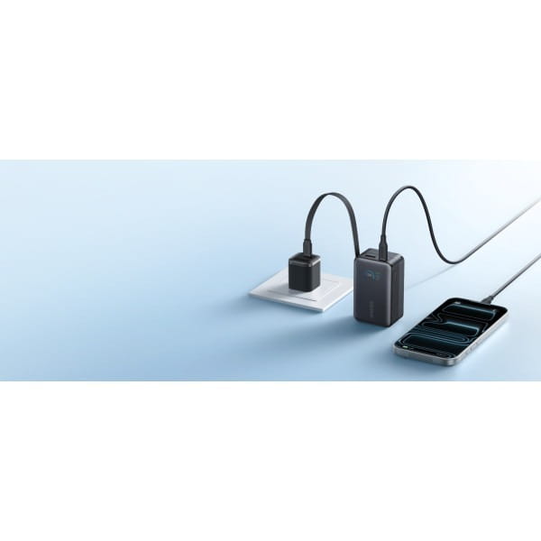 Универсальная мобильная батарея Anker Nano 10000mAh 45W Black (A1638H11)