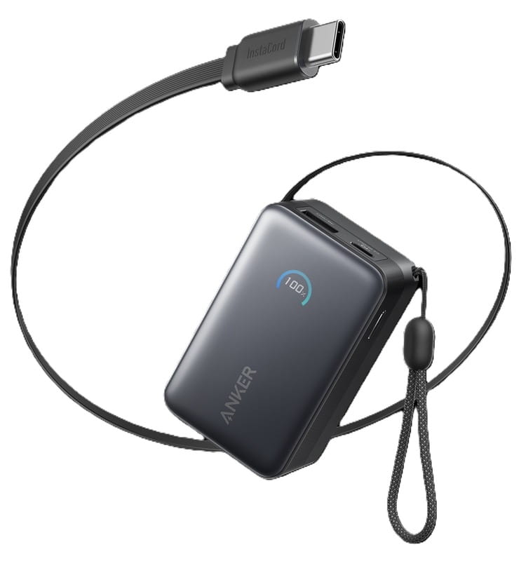 Универсальная мобильная батарея Anker Nano 10000mAh 45W Black (A1638H11)