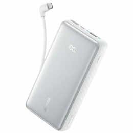 Універсальна мобільна батарея Anker Zolo 10000mAh 22.5W White (A110DH21)