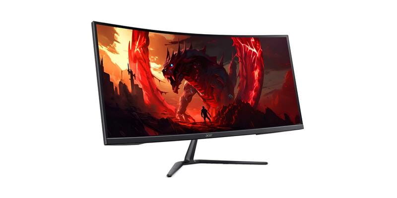 Монитор Acer 34" ED340CURX0bmiipx (UM.CE0EE.009) VA Black Curved 200Hz