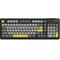 Фото - Клавіатура бездротова Ajazz AF98 Plus Black Gray Yellow (AF98-PLUS-BGY) | click.ua