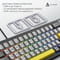 Фото - Клавіатура Ajazz AK650 Moon Yellow Switch Black USB-C (AK650-MY-GWY) | click.ua