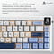 Фото - Клавіатура Ajazz AK650 Sea Salt Switch White USB-C (AK650-SS-BWB) | click.ua