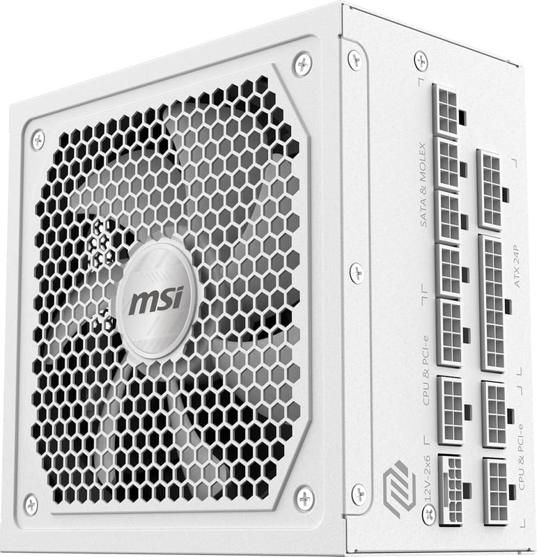 Блок питания MSI MAG A1000GL PCIE5 White 1000W