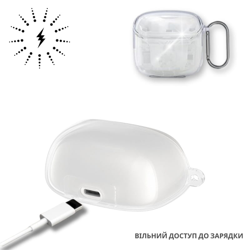Чехол BeCover Soft для JBL Tune Flex 2 Transparent (714829)